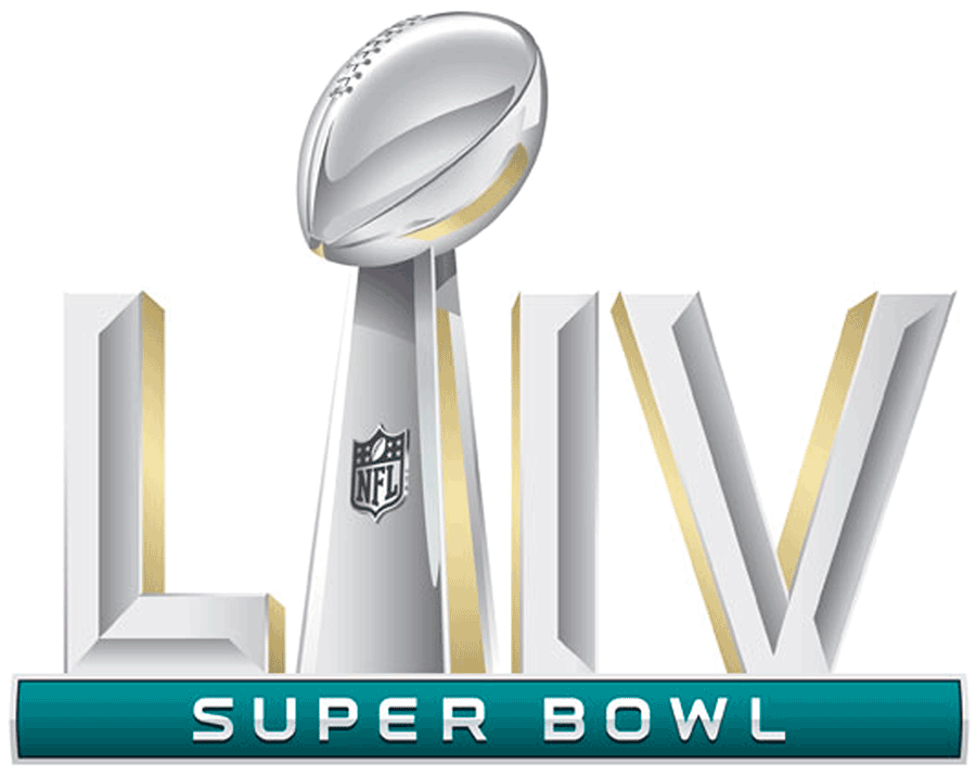 Super Bowl LIV Primary Logo DIY iron on transfer (heat transfer)